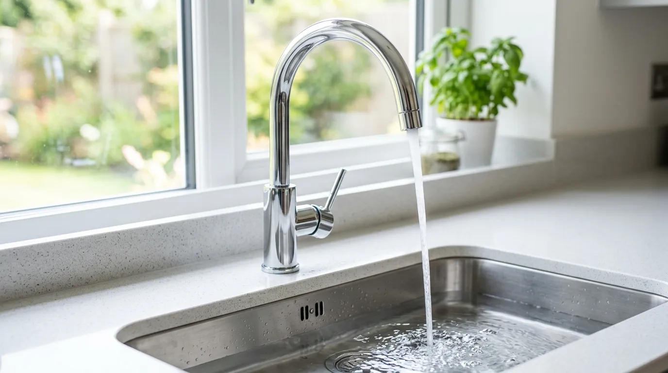 Local Plumbing Master Pros same day plumber fixing a faucet in Buda, TX